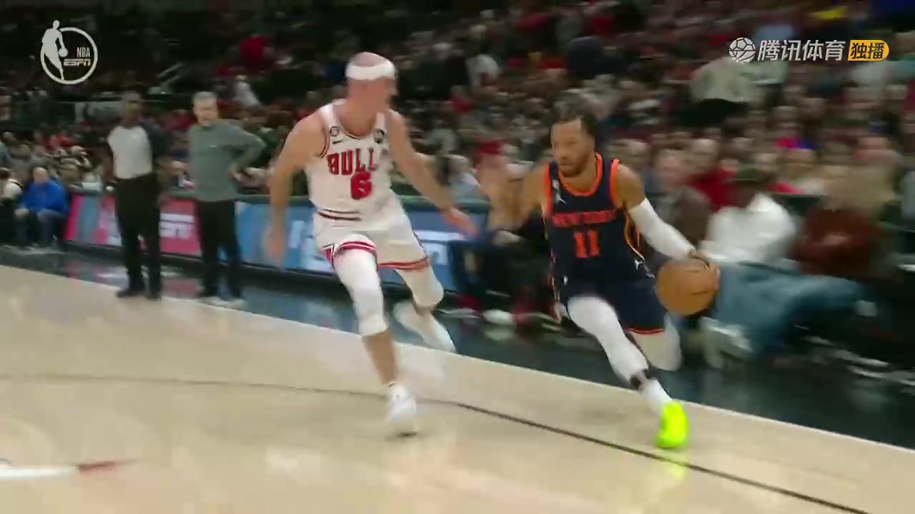 秀??！布倫森腳踝終結將卡魯索晃倒坐地！再三分殺死比賽（布倫森集錦）